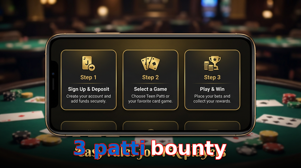 Game list for 3 Patti Bounty game section